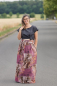 Preview: Charitystoff: "This time for Afrika" the power of Love - Eigenproduktion von Graustufen-Stoffe auf Baumwolljersey